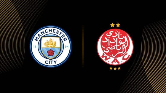 Le Wydad défiera Manchester City ce 18 juin à Philadelphie