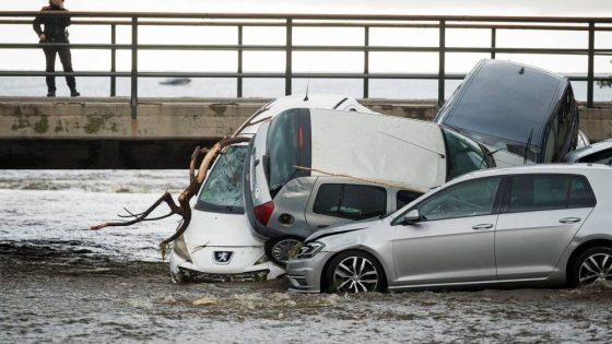 Inondations meurtrières en Catalogne : la rivière Foix déborde, deux disparus
