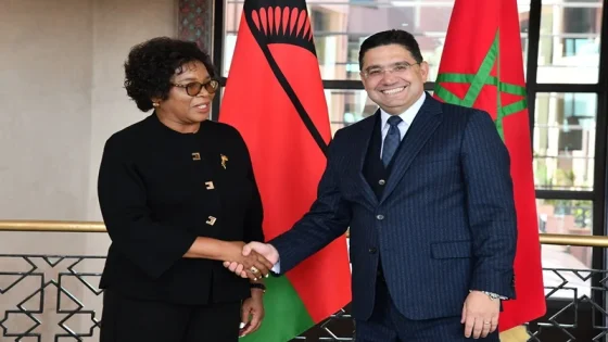 Le Malawi réaffirme son soutien à l’intégrité territoriale du Maroc Sous-titre :