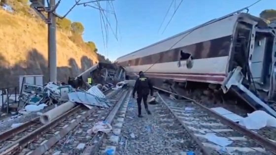Accident ferroviaire en Espagne : l’Andalousie endeuillée après une collision meurtrière