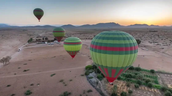 Marrakech-Safi : Borrous ambitionne de devenir le hub national du vol en montgolfière