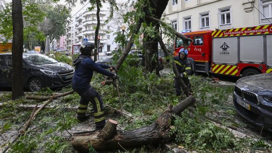Tempête Leonardo : une semaine sous haute vigilance entre le Portugal et le Maroc