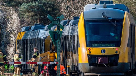 Danemark : collision de trains près de Copenhague, plusieurs blessés graves et enquête en cours