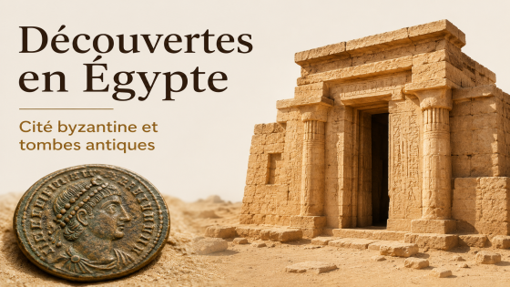 Deux découvertes archéologiques majeures en Égypte mettent au jour une cité byzantine et d’anciennes tombes
