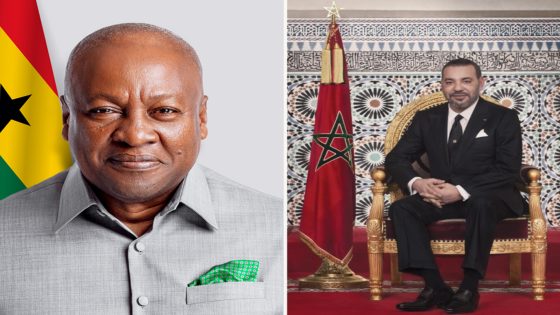 Maroc-Ghana : Bourita reçu par le président John Dramani Mahama à Accra