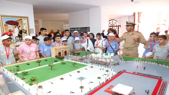 Les enfants d’Al-Qods découvrent les structures de la Garde Royale à Rabat