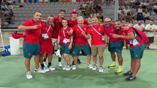 Jeux méditerranéens : Younès Alami Laroussi et Diaa El Jardi décrochent le bronze en double mixte