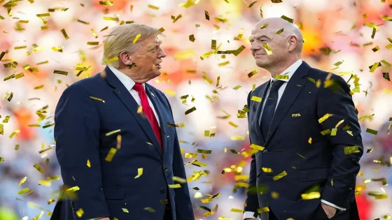 Trump apporte son soutien à Gianni Infantino malgré la fronde croissante au sein de la FIFA