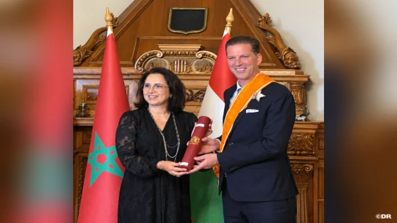 Hongrie : Miklós Tromler décoré du Grand Cordon du Ouissam Alaouite
