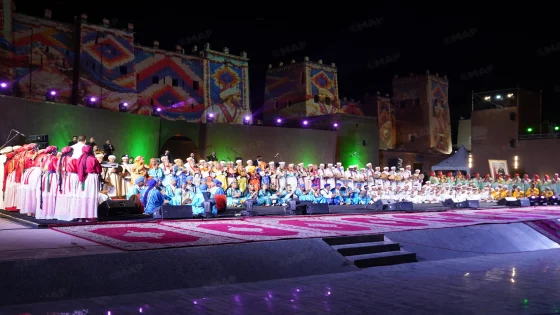 Ouarzazate : la 14e édition du Festival national des arts d’Ahwach célèbre le patrimoine amazigh