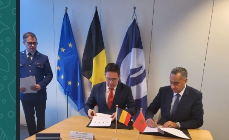 السيد عبد اللطيف حموشي يجري زيارة عمل إلى بلجيكا