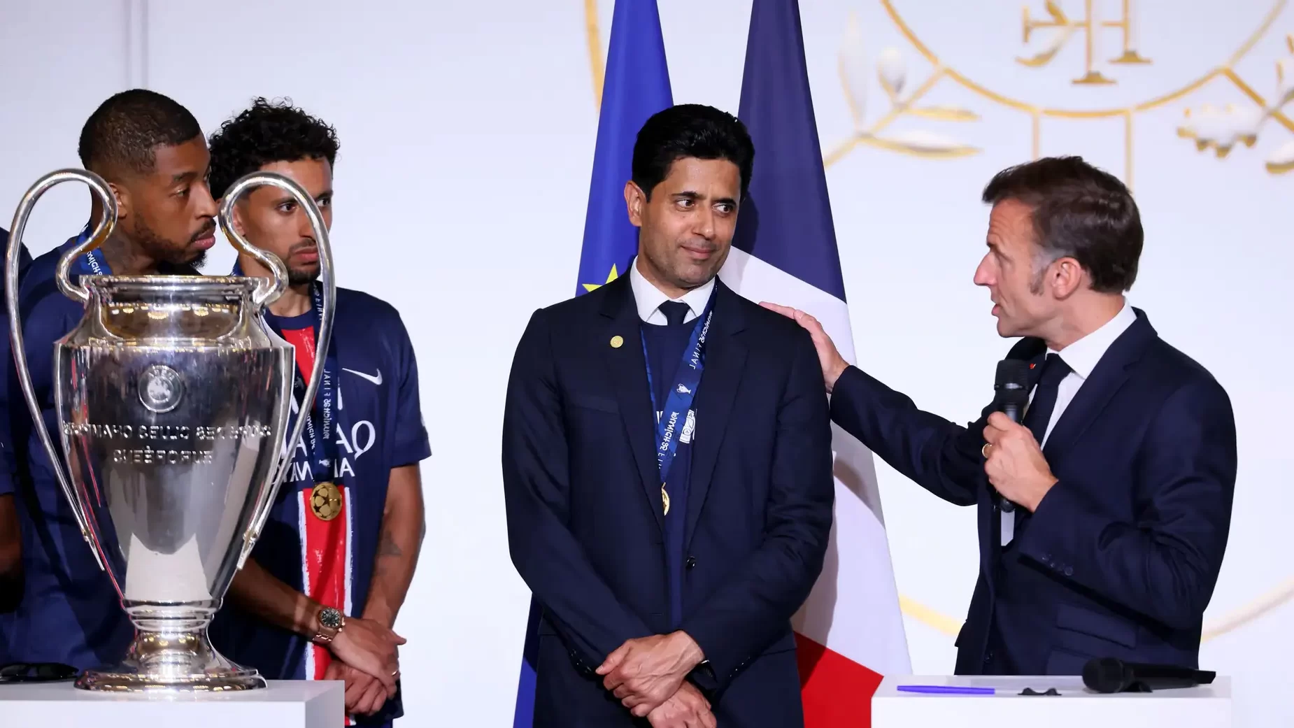 الخليفي يفاجئ الجميع بطلب غير متوقع بعد تتويج باريس بدوري الأبطال