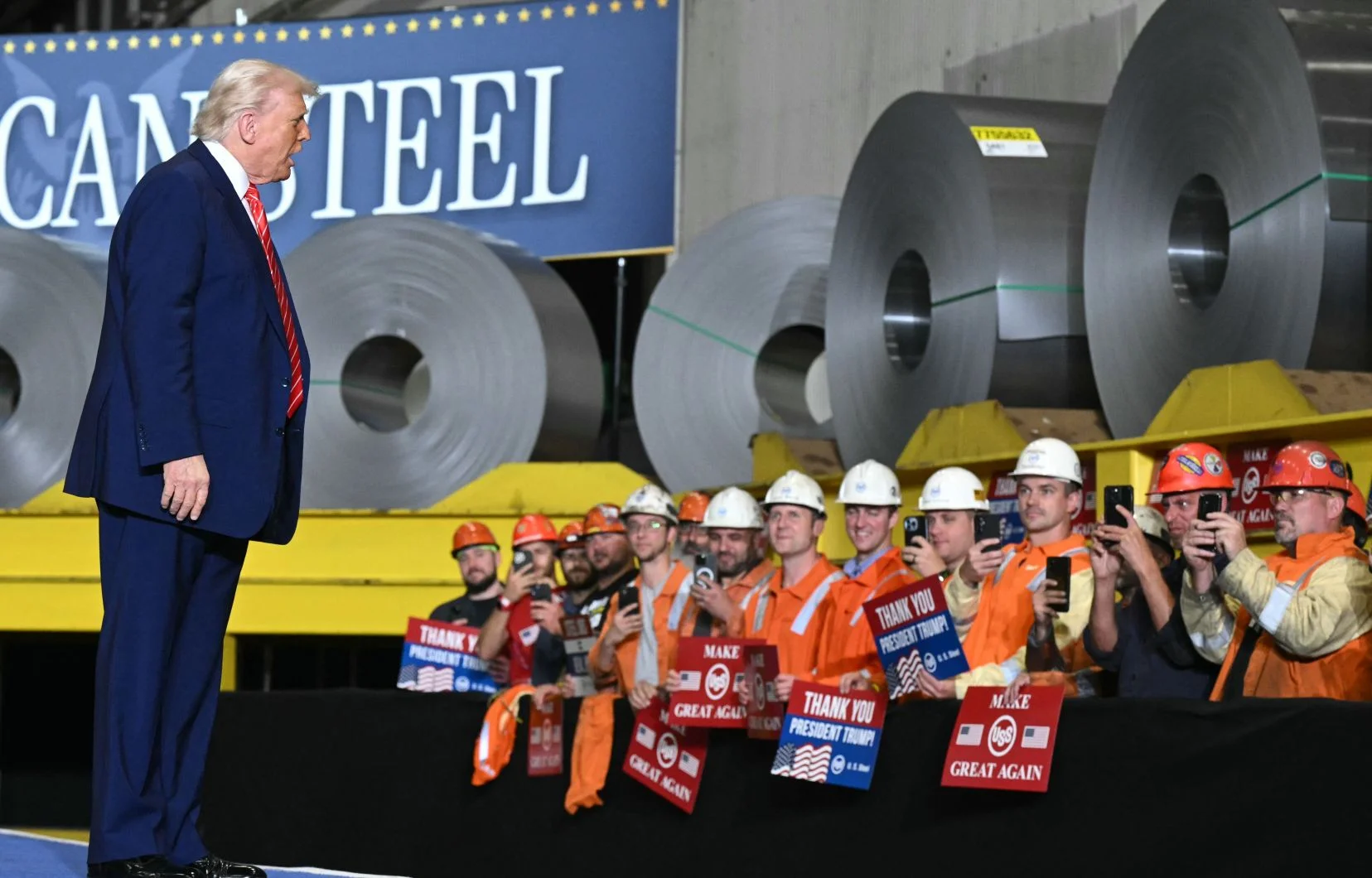 ترامب يرفع الرسوم الجمركية على الصلب والألومنيوم إلى 50٪