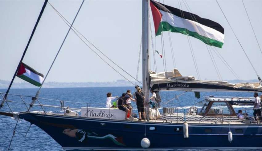 Israël bloque la mission humanitaire du navire Madeleine à destination de Gaza
