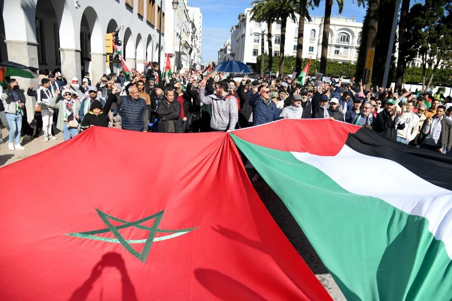الرباط تستعد لمسيرة وطنية دعماً للقضية الفلسطينية