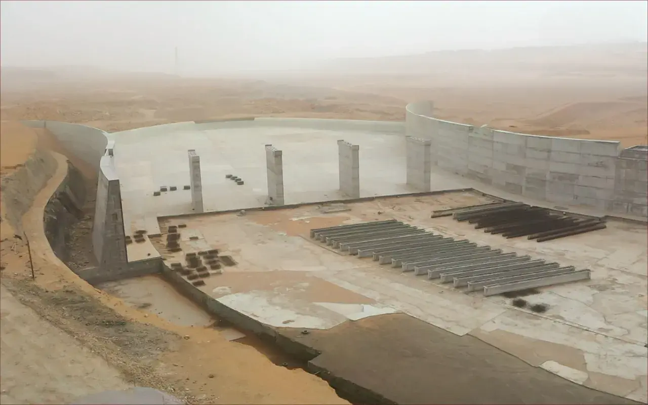 Laâyoune : le grand barrage de Sakia El Hamra atteint 83 % d’avancement