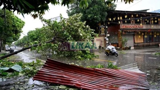 تايلاند: انهيارات أرضية جراء إعصار “كاجيكي” تودي بحياة اثنين