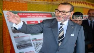 الملك يطلق محطات قطار حديثة وقطارات جديدة
