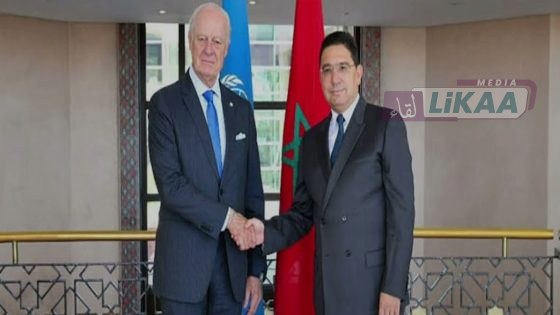 بوريطة يبحث ملف الصحراء مع المبعوث الشخصي للأمين العام للأمم المتحدة