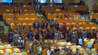 انسحاب جماعي يسبق كلمة نتنياهو وسط احتجاجات داخل قاعة الأمم المتحدة