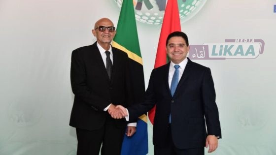 بوريطة يستقبل رئيس الجمعية الوطنية لجمهورية تنزانيا المتحدة