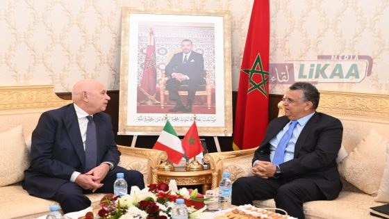 وزير العدل السيد عبد اللطيف وهبي يجري مباحثات مع نظيره الإيطالي