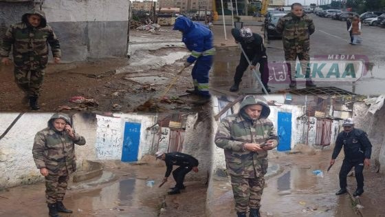 تدخل ميداني بطولي لقائد الملحقة الإدارية “الجوهرة” “عادل مشواط”” يفك العزلة عن ساكنة كاريان الرحامنة سيدي مومن