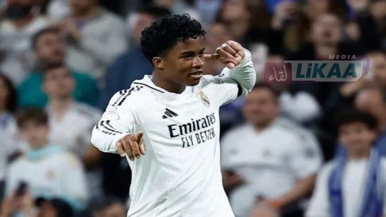 ليون يضم المهاجم البرازيلي إندريك من ريال مدريد على سبيل الإعارة حتى نهاية الموسم