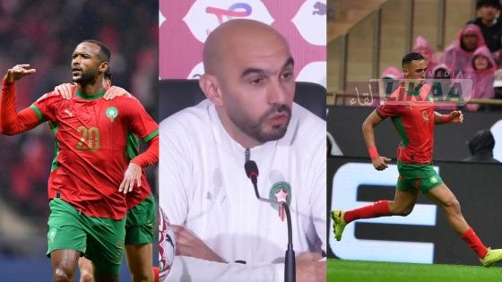 الركراكي يؤجل الحسم في رأس حربة “أسود الأطلس” أمام مالي