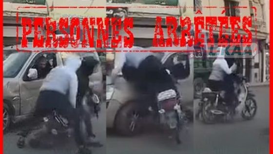 فاس….عرضا سيدة للسرقة وارتكبا حاذثة سير ولادا بالفرار وشريط فيديو يساهم في القبض عليهما
