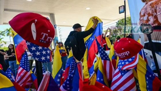 فنزويليون في فلوريدا يحتفلون بسقوط حكومة مادورو ويأملون بعودة الاستقرار لوطنهم
