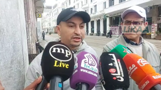 التجار المقصيين بسوق الصالحين بسلا جاو لكازا يغوتو على حقهم لي ضاع