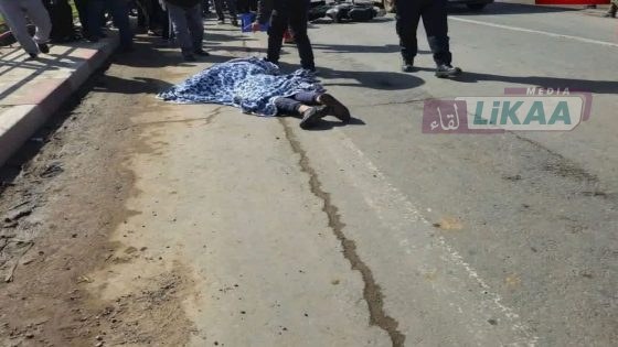 حادثة سير مميتة بالطريق الوطنية رقم 1 قرب أزمور