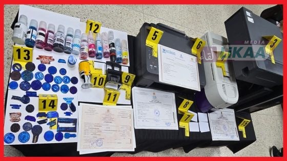 طنجة: توقيف شخص وسيدة يشتبه في تورطهما في تزوير وثائق رسمية وشواهد دراسية وعرضها للبيع بمقابل مادي.