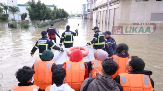 استمرار إجلاء سكان دواوير مهددة بفيضانات واد سبو