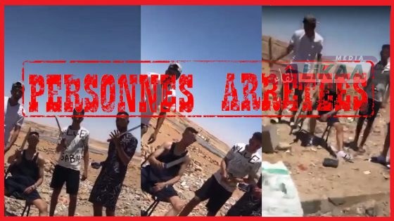 العيون: توقيف 4 شبان بحوزتهم أسلحة بيضاء بعد تداول فيديو على مواقع التواصل