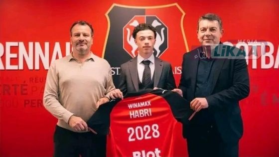 عقد احترافي أول للمغربي عيسى حبري مع رين حتى 2028