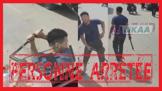 توقيف شخص بالدار البيضاء بعد تهديد مستعمل للطريق بالسلاح الأبيض وعرقلة السير