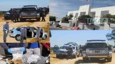 درك البئر الجديد يوجه ضربة قوية لتجار الكوكايين و الحشيش بالمهارزة الساحل
