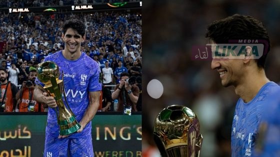 الجامعة تهنئ ياسين بونو بعد تتويجه بكأس خادم الحرمين مع الهلال السعودي