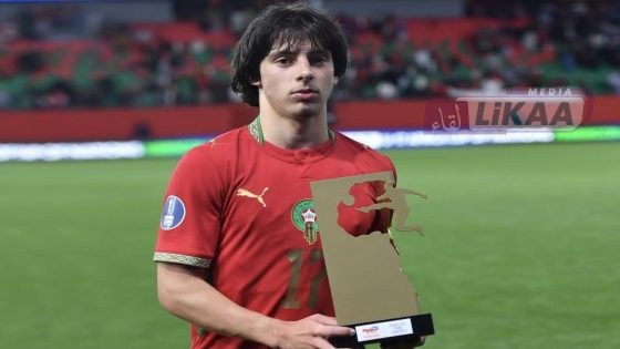 إبراهيم الرباج أفضل لاعب في مباراة المغرب وتونس بكأس إفريقيا لأقل من 17 سنة
