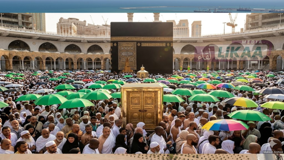 طواف الوداع يختتم مناسك الحج للمتعجلين وسط تنظيم محكم بالحرم المكي