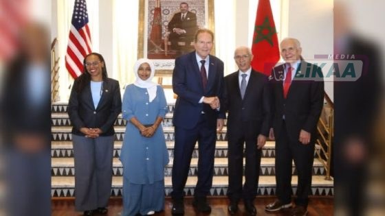 الطالبي العلمي يتباحث بالرباط مع أعضاء من الكونغرس الأمريكي