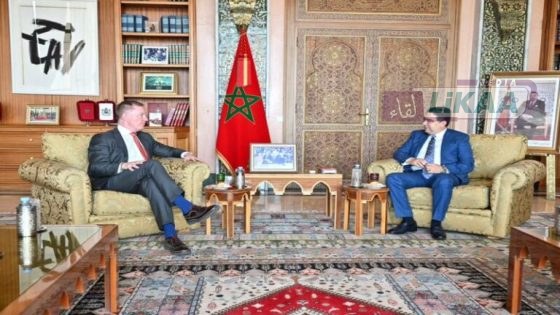 بوريطة يستقبل الوزير البريطاني كريس براينت بالرباط لبحث تعزيز الشراكة بين المغرب والمملكة المتحدة