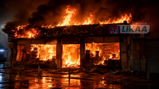 فاجعة بسطات.. حريق محل للأفرشة ينهي حياة طفل ويخلف صدمة كبيرة