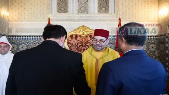 جلالة الملك يستقبل بالرباط عددا من السفراء الأجانب