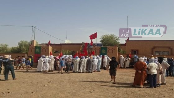 احتجاجات بالريصاني للمطالبة بحماية الأراضي الفلاحية وإعادة بناء مدرسة احترقت منذ 2021