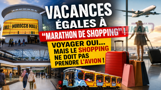 Vacances égales à “Marathon de Shopping” ! Voyager oui… Mais le shopping ne doit pas prendre l’avion !