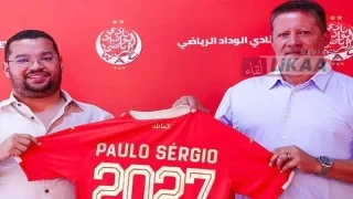 الوداد الرياضي يعيّن البرتغالي باولو سيرخيو بريتو مدربًا للفريق