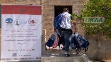 وكالة بيت مال القدس توزع أكثر من 3000 حقيبة مدرسية على طلبة القدس